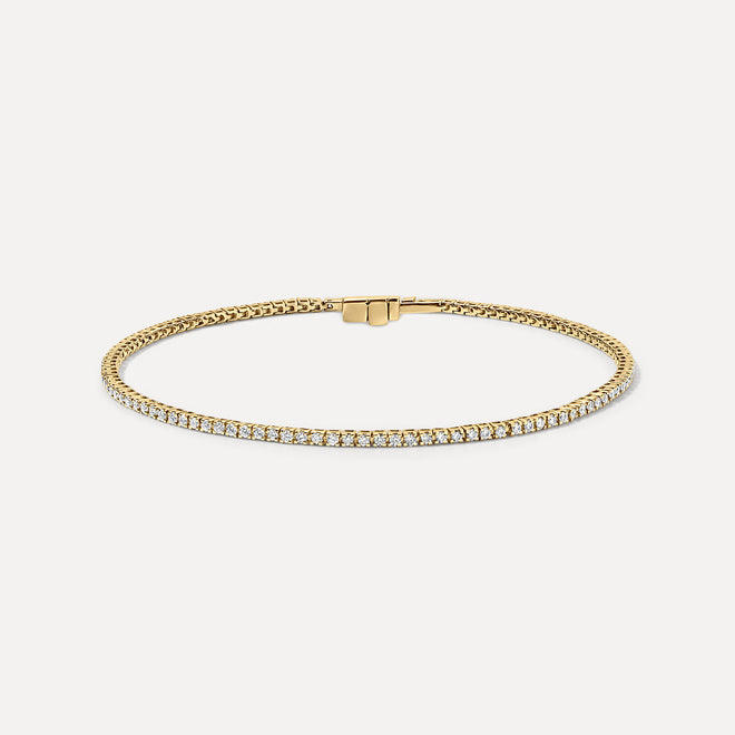 Pulsera Tenis Clásica de Diamantes